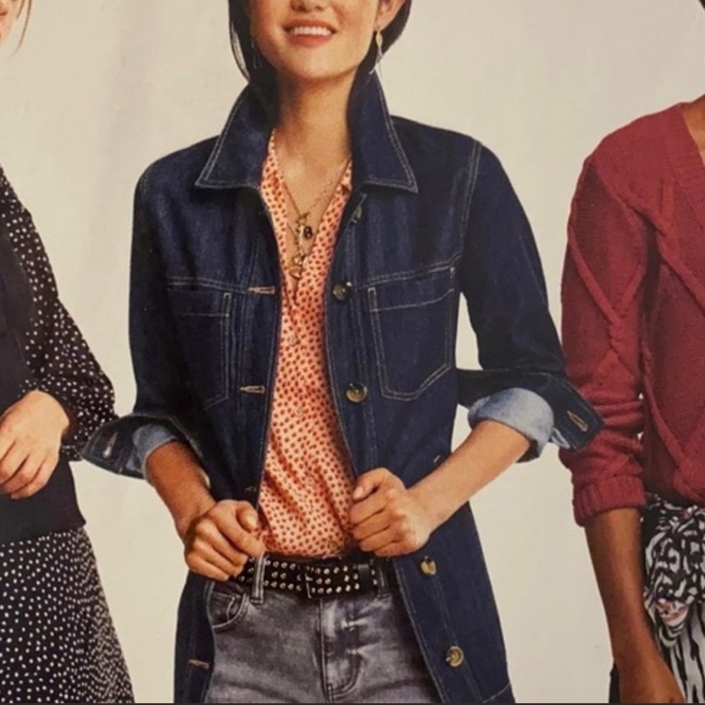 NWOT Cabi Freedom Jean Jacket / Shacket